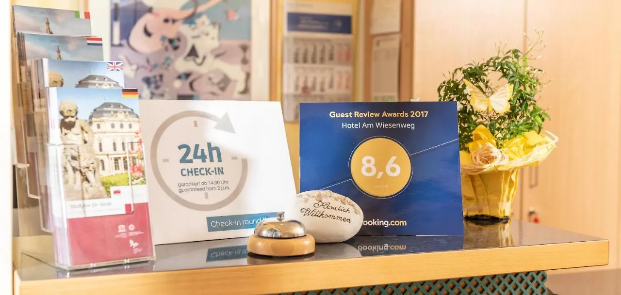 Hotel Am Wiesenweg L 24H Check-In Hausen  Hausen (Wuerzburg)